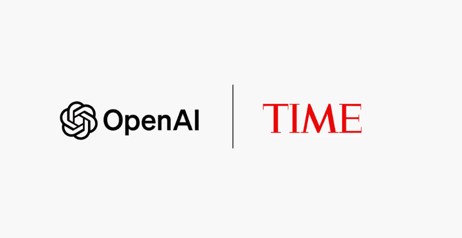 Open AI Partnership with Time Magazine