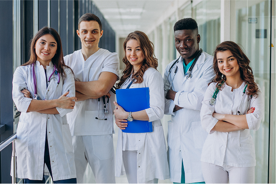 team-young-specialist-doctors-standing-corridor-hospital 1
