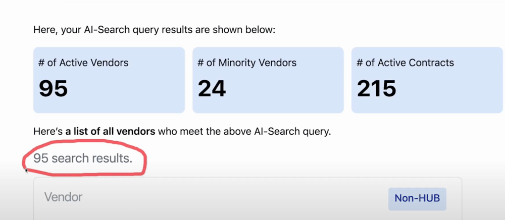 KPI Based AI-Search